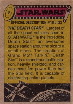1977 Topps Star Wars #156 R2-D2 is lifted aboard! Back
