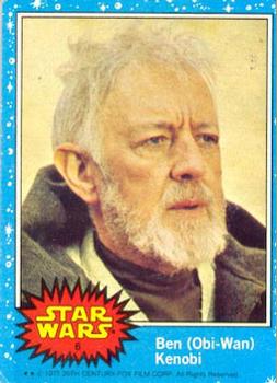 1977 Topps Star Wars #6 Ben (Obi-Wan) Kenobi Front