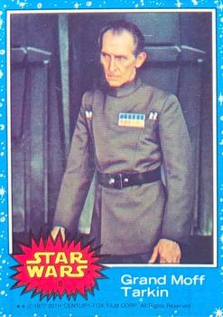 1977 Topps Star Wars #8 Grand Moff Tarkin Front
