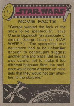 1977 Topps Star Wars #15 Artoo-Detoo is left behind Back
