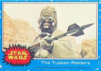1977 Topps Star Wars #21 The Tusken Raiders Front