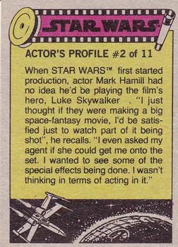 1977 Topps Star Wars #76 Artoo-Detoo on the rebel starship! Back