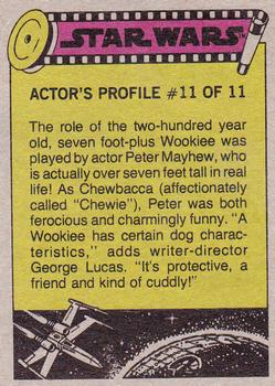 1977 Topps Star Wars #127 The Rebel Fleet Back