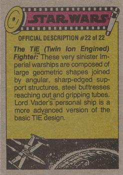 1977 Topps Star Wars #151 Planning an escape! Back