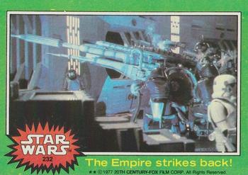 1977 Topps Star Wars #232 The Empire strikes back! Front