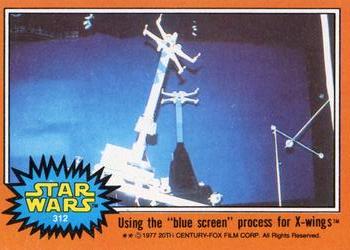 1977 Topps Star Wars #312 Using the 