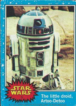 1977 Topps Star Wars #3 The little droid, Artoo-Detoo Front