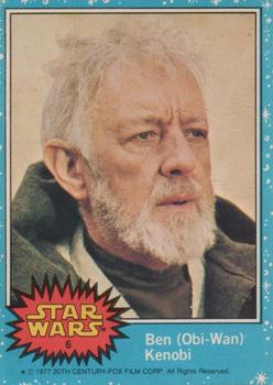 1977 Topps Star Wars #6 Ben (Obi-Wan) Kenobi Front