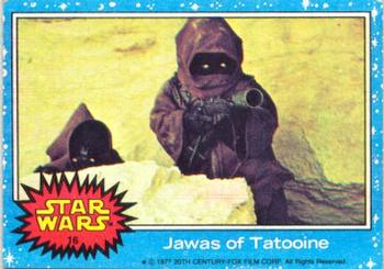 1977 Topps Star Wars #16 Jawas of Tatooine Front