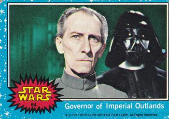 1977 Topps Star Wars #64 Governor of Imperial Outlands Front
