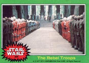 1977 Topps Star Wars #209 The Rebel Troops Front