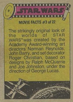 1977 Topps Star Wars #286 Cantina denizens! Back