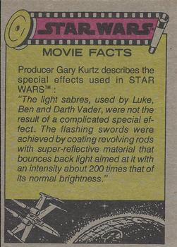 1977 Topps Star Wars #95 Sighting Artoo-Detoo! Back