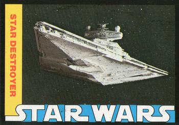 1977 Wonder Bread Star Wars #14 Star Destroyer Front