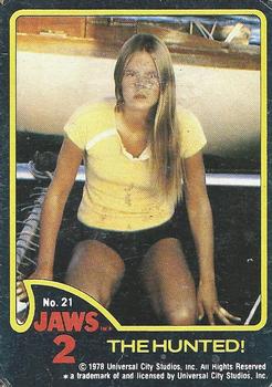 1978 Topps Jaws 2 #21 The Hunted! Front