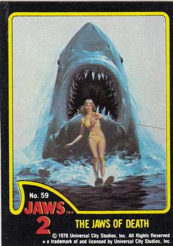 1978 Topps Jaws 2 #59 The Jaws of Death Front