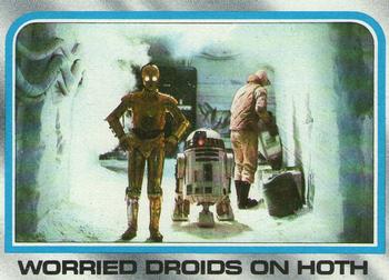 1980 Topps Star Wars: The Empire Strikes Back #154 Worried Droids on Hoth Front