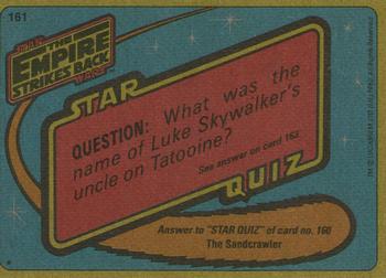 1980 Topps Star Wars: The Empire Strikes Back #161 Last Stages of the Battle Back