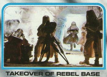 1980 Topps Star Wars: The Empire Strikes Back #166 Takeover of Rebel Base Front