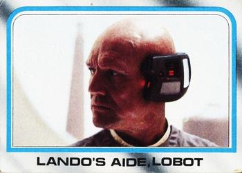 1980 Topps Star Wars: The Empire Strikes Back #194 Lando's Aide, Lobot Front