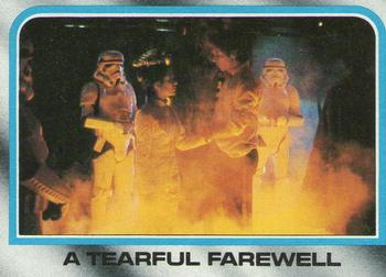 1980 Topps Star Wars: The Empire Strikes Back #201 A Tearful Farewell Front