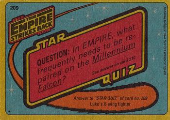 1980 Topps Star Wars: The Empire Strikes Back #209 This Deal Is Getting Worse! Back