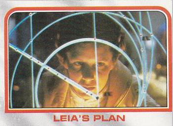 1980 Topps Star Wars: The Empire Strikes Back #19 Leia's Plan Front