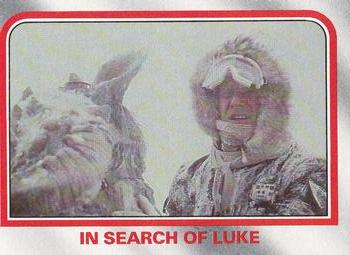 1980 Topps Star Wars: The Empire Strikes Back #23 In Search of Luke Front