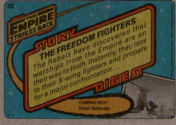 1980 Topps Star Wars: The Empire Strikes Back #35 The Freedom Fighters Back