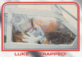 1980 Topps Star Wars: The Empire Strikes Back #44 Luke...Trapped! Front