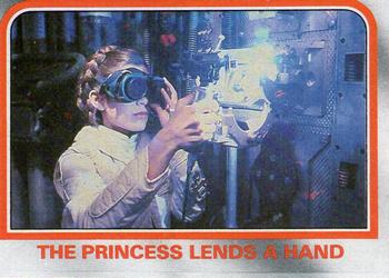 1980 Topps Star Wars: The Empire Strikes Back #64 The Princess Lends a Hand Front