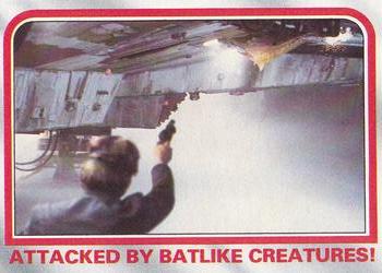1980 Topps Star Wars: The Empire Strikes Back #69 Attacked by Batlike Creatures! Front