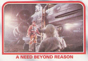 1980 Topps Star Wars: The Empire Strikes Back #72 A Need Beyond Reason Front