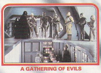 1980 Topps Star Wars: The Empire Strikes Back #73 A Gathering of Evils Front