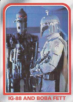 1980 Topps Star Wars: The Empire Strikes Back #75 IG-88 and Boba Fett Front