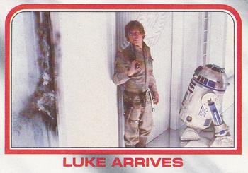 1980 Topps Star Wars: The Empire Strikes Back #100 Luke Arrives Front