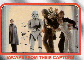 1980 Topps Star Wars: The Empire Strikes Back #108 Escape From Their Captors Front