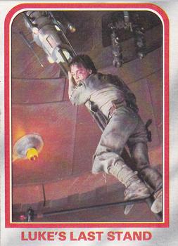 1980 Topps Star Wars: The Empire Strikes Back #116 Luke's Last Stand Front