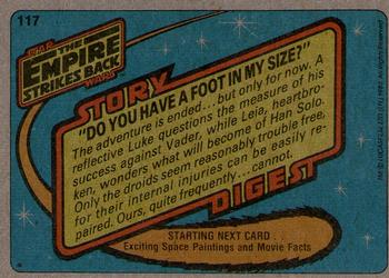 1980 Topps Star Wars: The Empire Strikes Back #117 