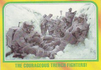 1980 Topps Star Wars: The Empire Strikes Back #283 The Courageous Trench Fighters! Front