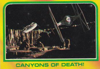 1980 Topps Star Wars: The Empire Strikes Back #292 Canyons of Death! Front