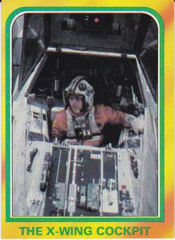 1980 Topps Star Wars: The Empire Strikes Back #314 The X-Wing Cockpit Front