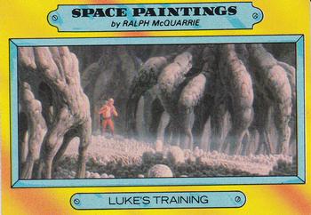 1980 Topps Star Wars: The Empire Strikes Back #339 Luke's Training Front