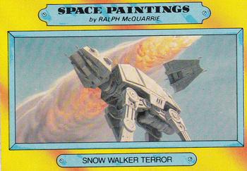 1980 Topps Star Wars: The Empire Strikes Back #340 Snow Walker Terror Front