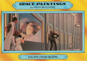 1980 Topps Star Wars: The Empire Strikes Back #344 Escape from Bespin Front