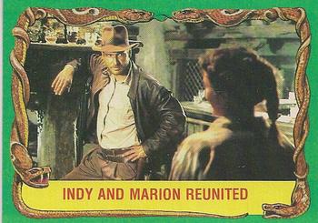 1981 Topps Raiders of the Lost Ark #22 Indy and Marion Reunited Front