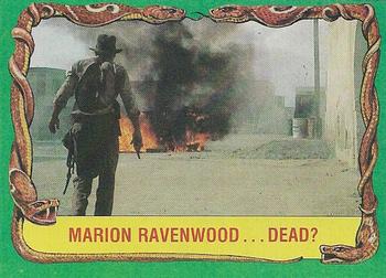 1981 Topps Raiders of the Lost Ark #39 Marion Ravenwood...Dead? Front
