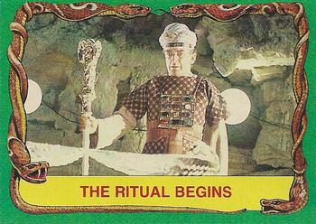 1981 Topps Raiders of the Lost Ark #82 The Ritual Begins Front