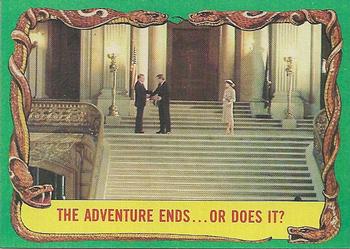 1981 Topps Raiders of the Lost Ark #86 The Adventure Ends...Or Does It? Front