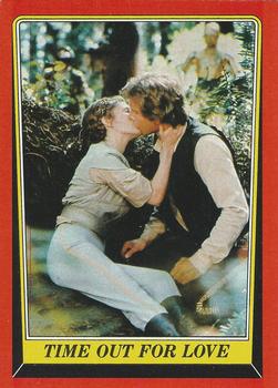 1983 Topps Star Wars: Return of the Jedi #115 Time Out for Love Front